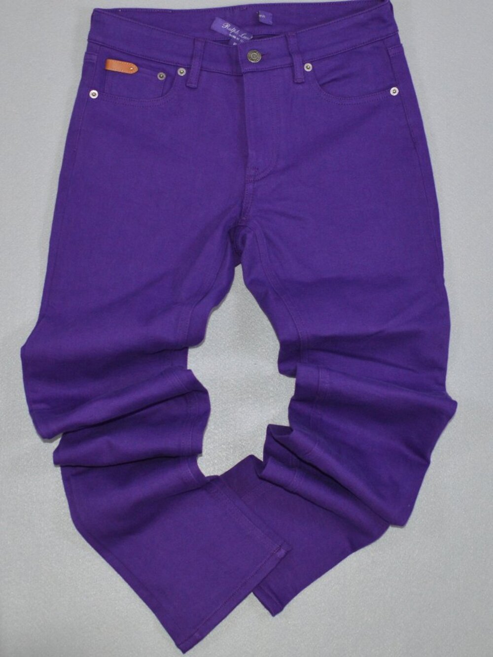 Ralph Lauren Made in Italy Purple Skinny Jeans Size 26